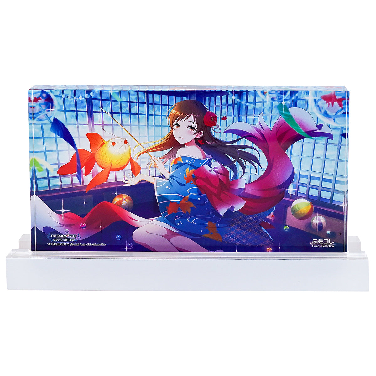 【予約品】ふもコレ × アイドルマスター シンデレラガールズ LEDスタンド付きアクリルブロック 新田美波｜ふもコレ(Fumo Collection)