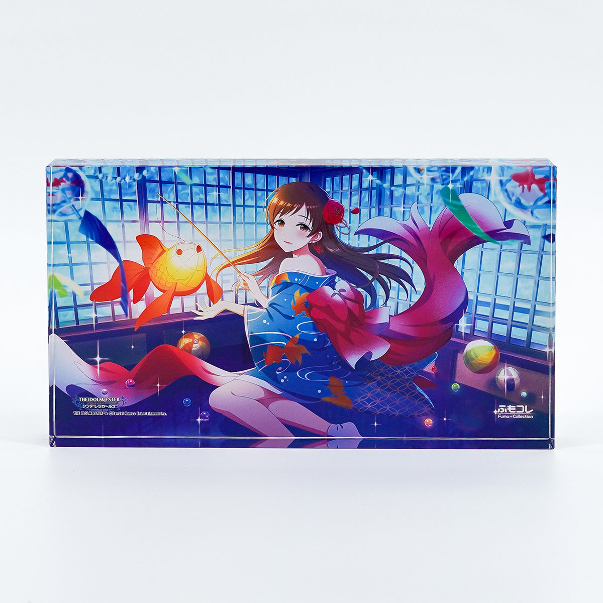 【予約品】ふもコレ × アイドルマスター シンデレラガールズ LEDスタンド付きアクリルブロック  新田美波