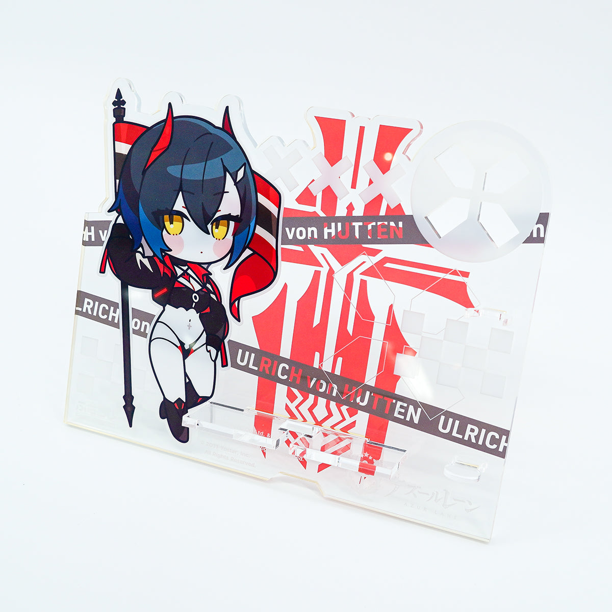 【在庫品】ふもコレ×アズールレーン アクリルマルチスタンド ウルリッヒ・フォン・フッテンモデル