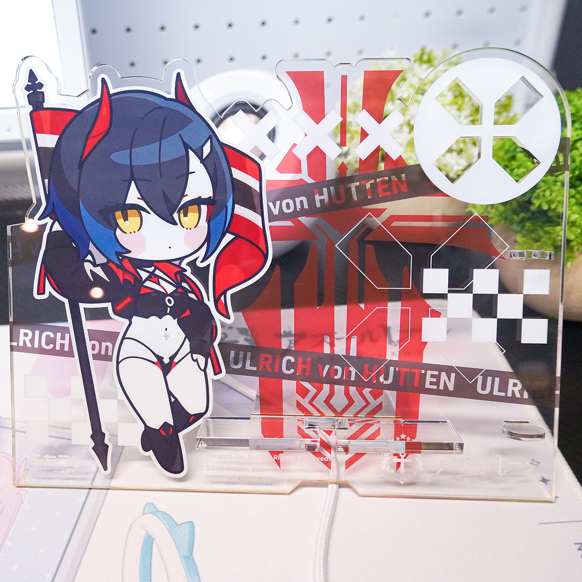 【在庫品】ふもコレ×アズールレーン アクリルマルチスタンド ウルリッヒ・フォン・フッテンモデル