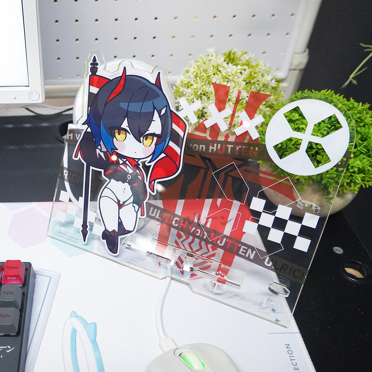 【在庫品】ふもコレ×アズールレーン アクリルマルチスタンド ウルリッヒ・フォン・フッテンモデル