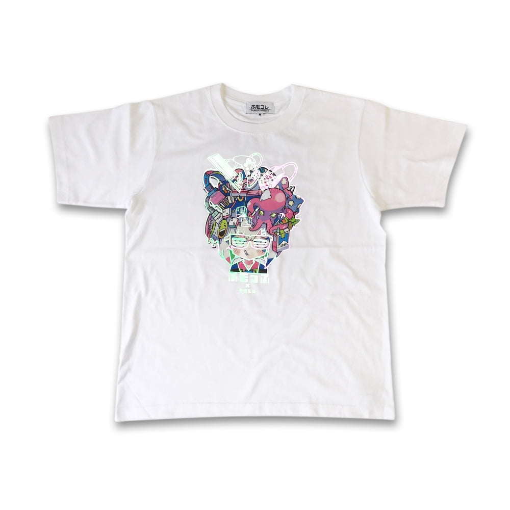 ふもコレ T-shirt 寺田てら White