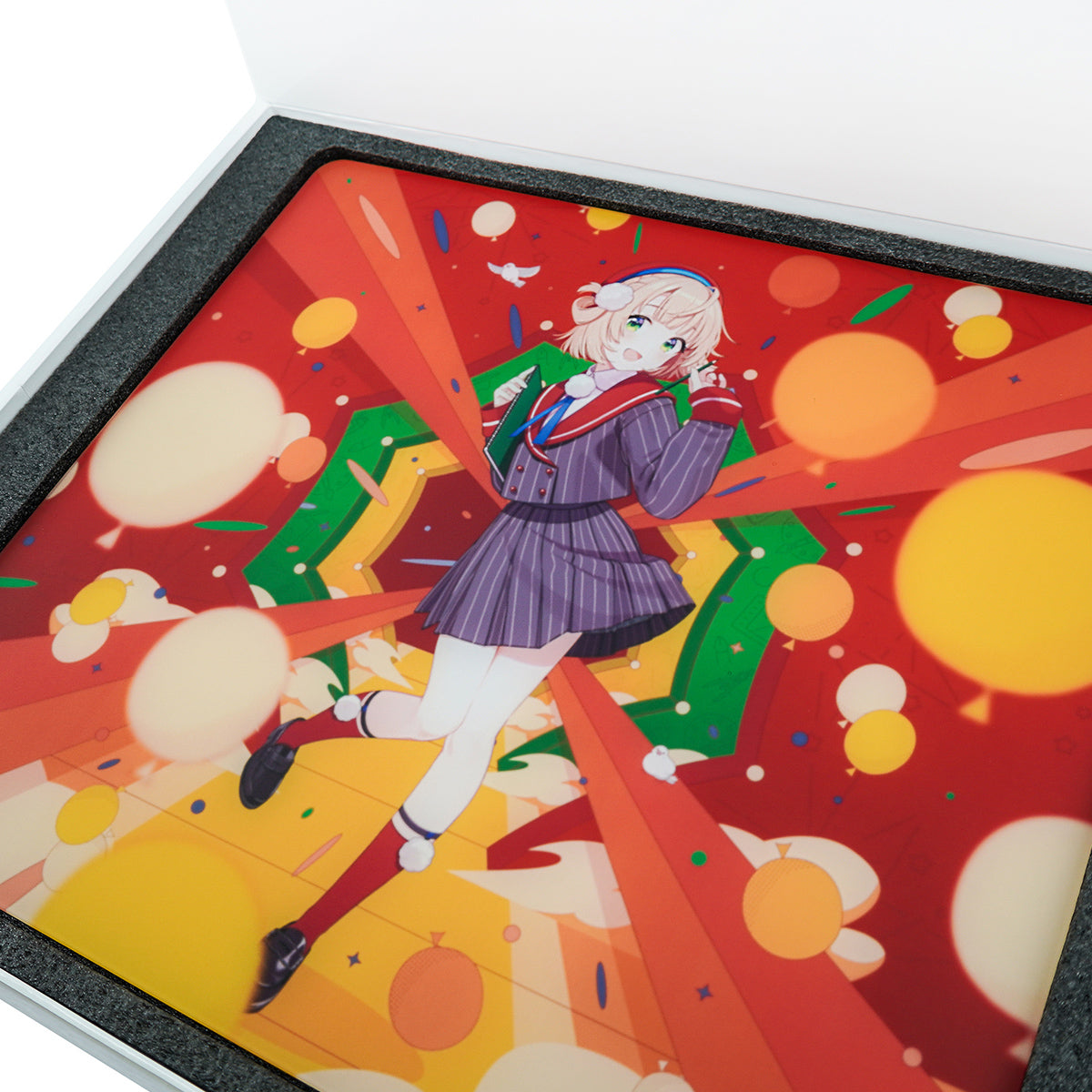 【予約品】ふもコレ × しぐれうい5周年記念 Dream Gamer Thunder Glass Mousepad