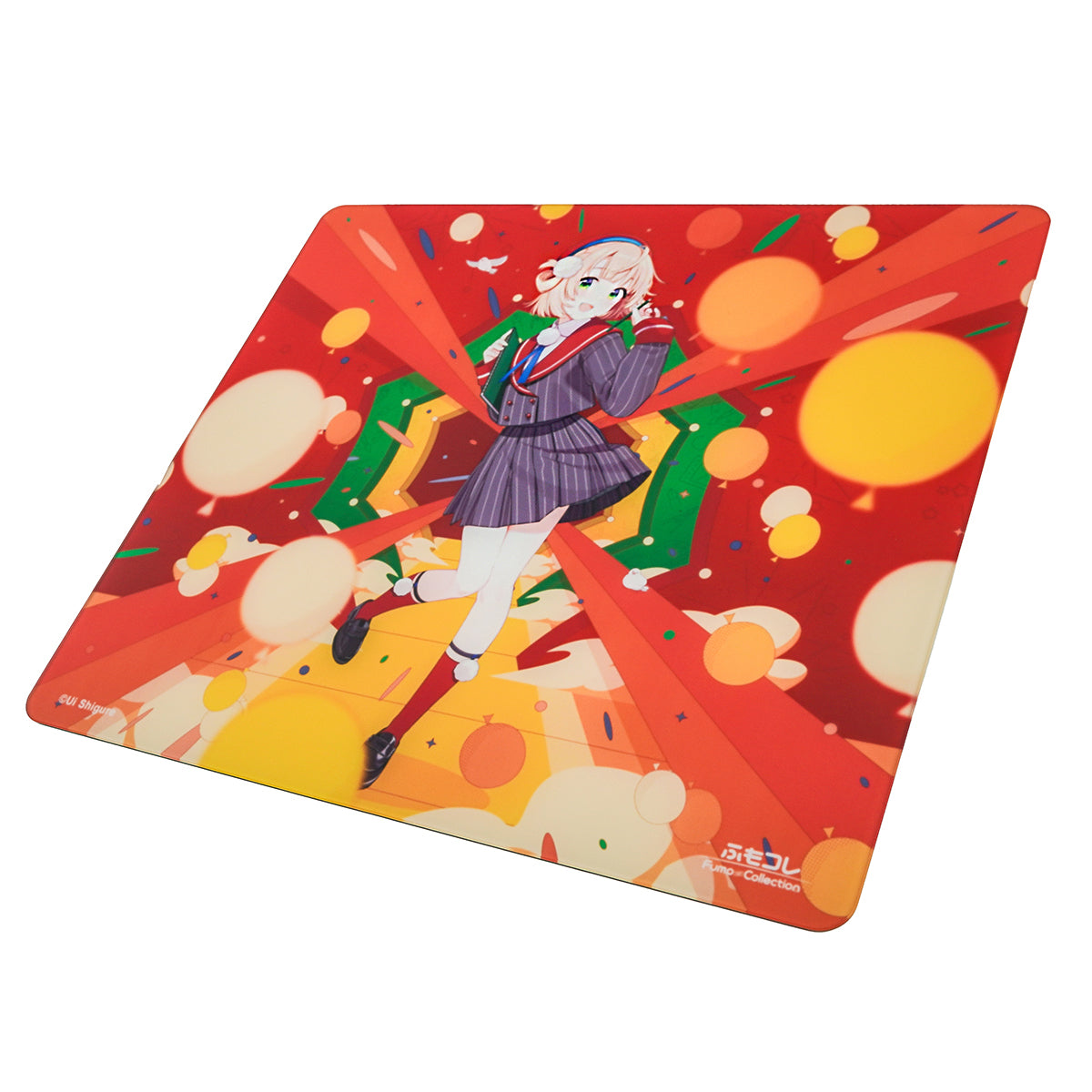 【予約品】ふもコレ × しぐれうい5周年記念 Dream Gamer Thunder Glass Mousepad