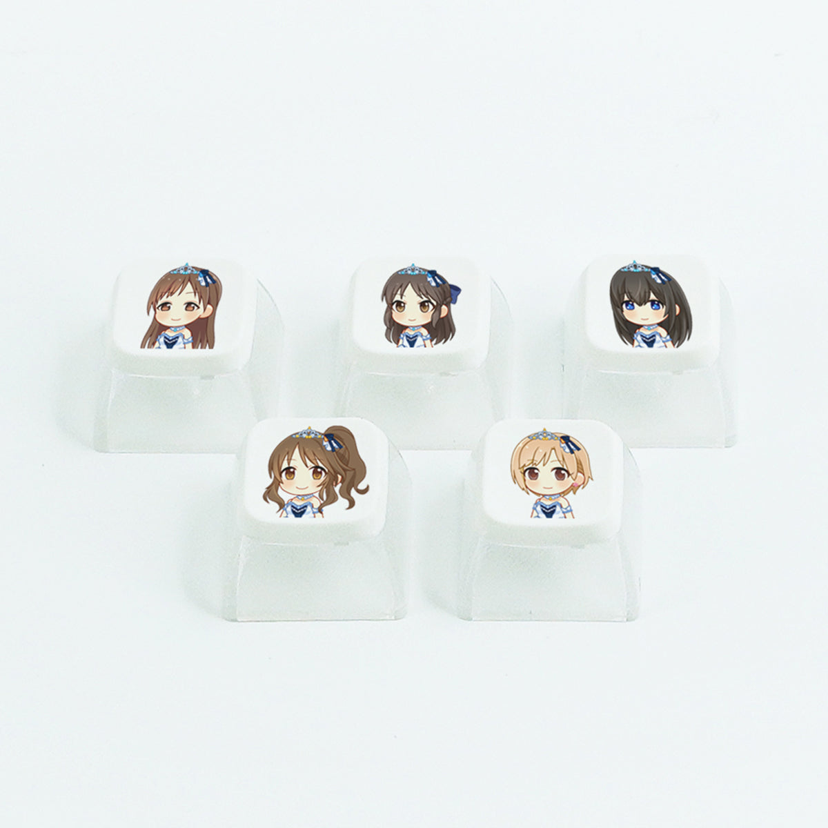 【予約品】ふもコレ × アイドルマスター シンデレラガールズ キーキャップセット スターリースカイ・ブライト