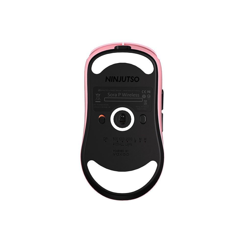 Vaxee x Ninjutso Sora 4K Wireless Gaming Mouse Pink